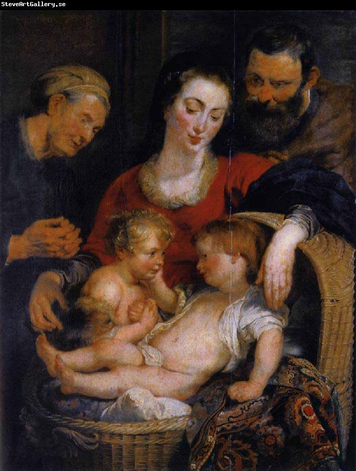 Peter Paul Rubens The Holy Family with St Elizabeth
